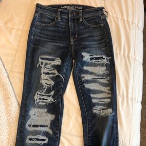 American Eagle high rise jeans